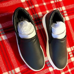 Soda Black Slip On Shoes Size 6